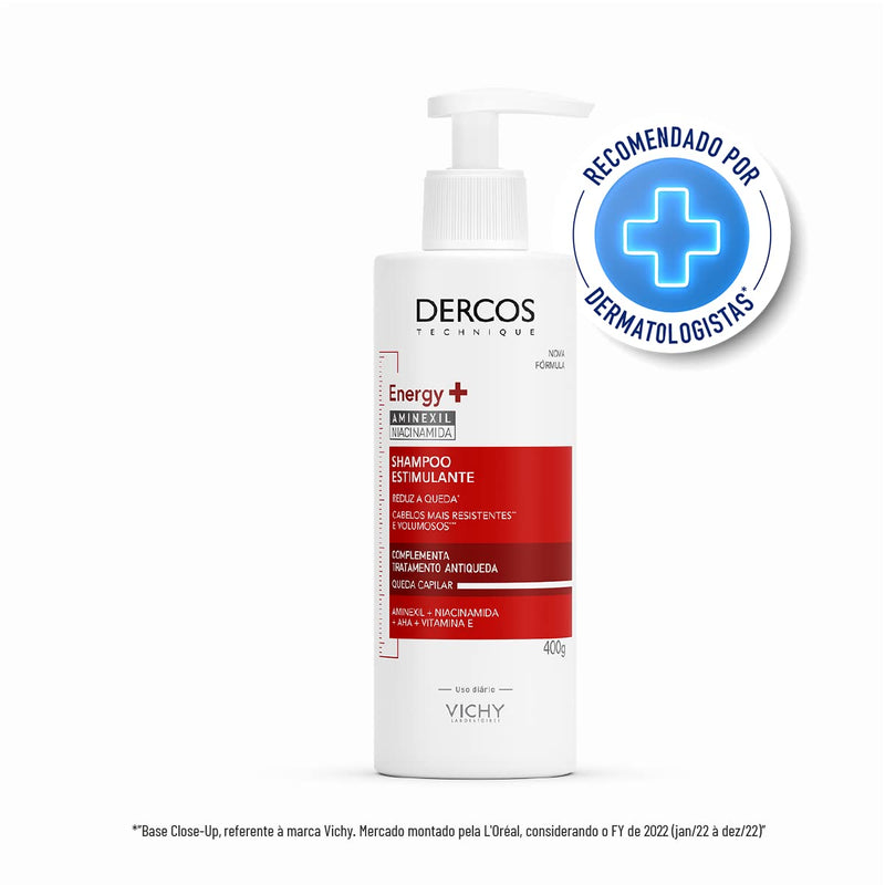 Vichy Dercos Shampoo Antiqueda Energy+ 400G