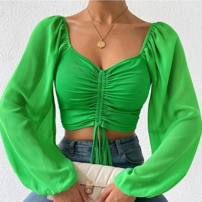 Camiseta Midriff Charm