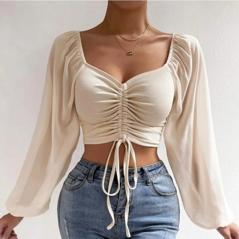 Camiseta Midriff Charm